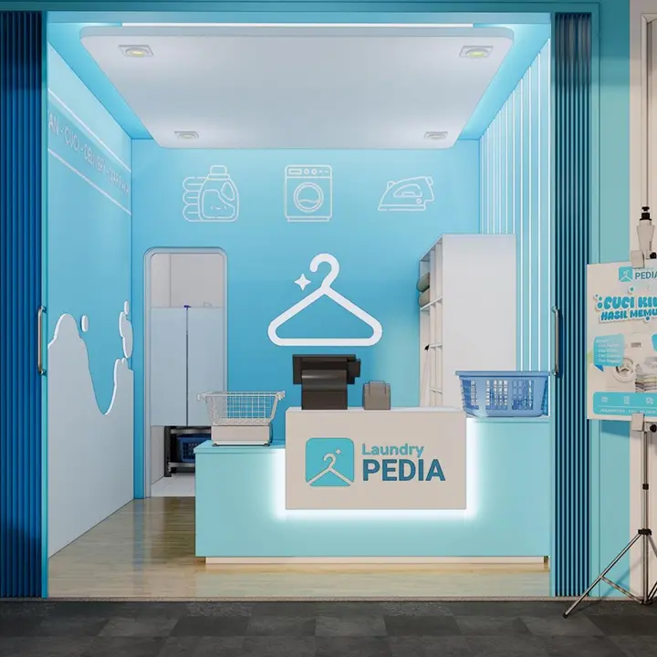 Desain LaundryPEDIA