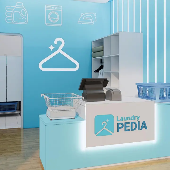 Desain LaundryPEDIA