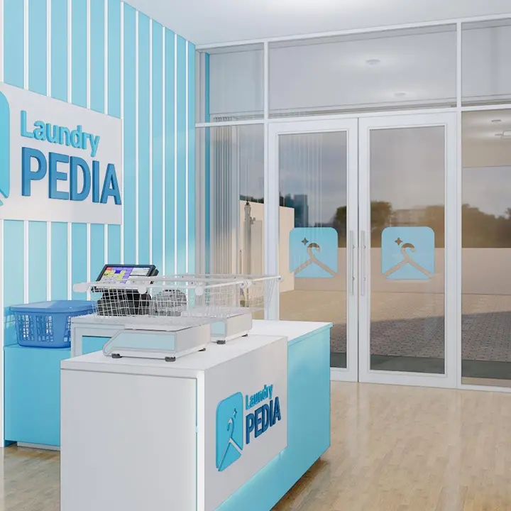 Desain LaundryPEDIA